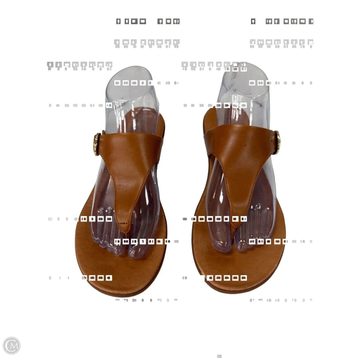 Sandals Flats By Fitflop In Brown, Size: 8