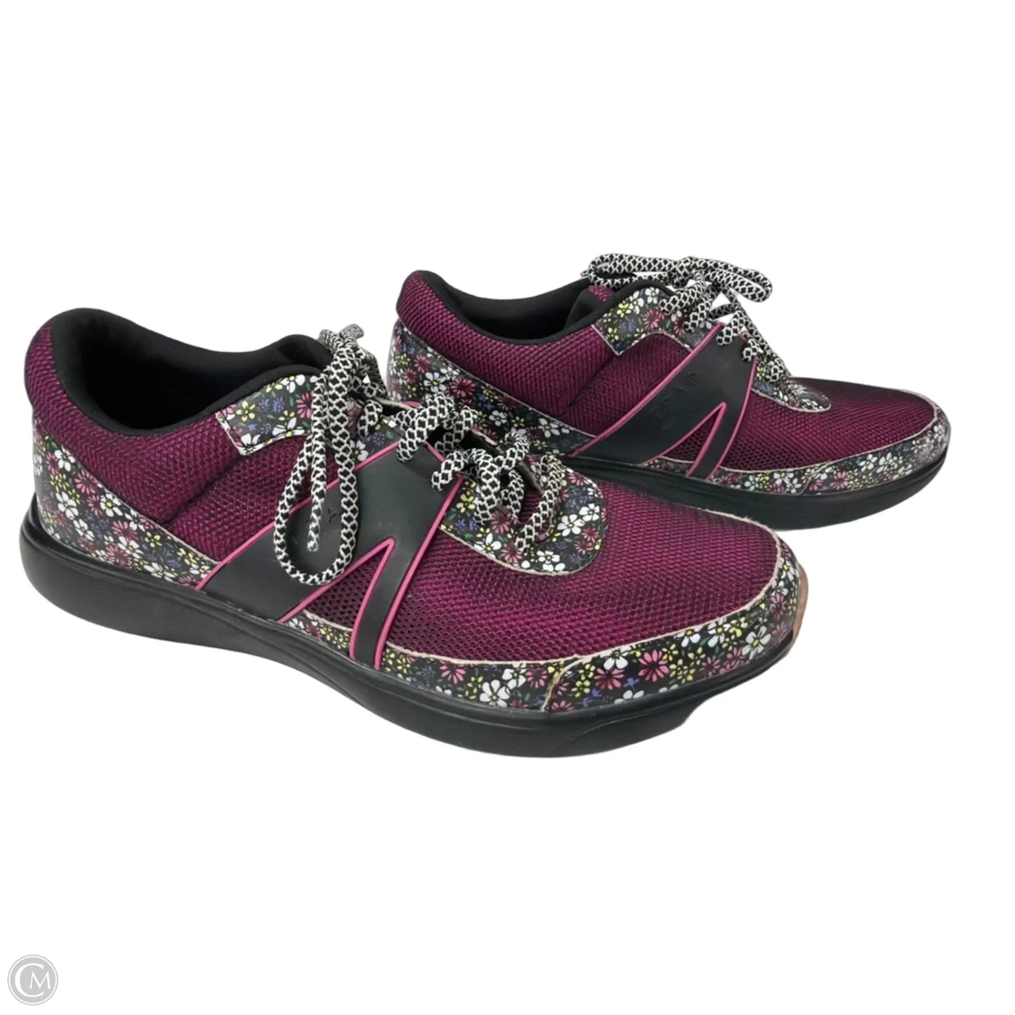 Shoes Sneakers By Alegria In Floral Print, Size: 9
