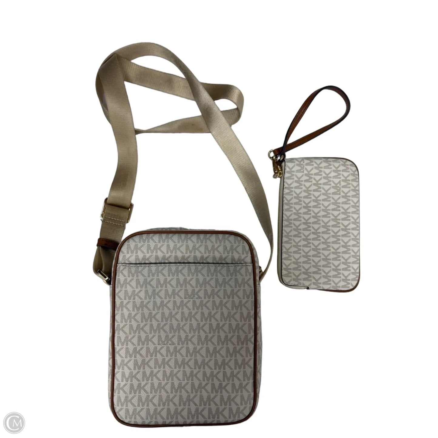 Crossbody Designer By Michael Kors, Size: Medium