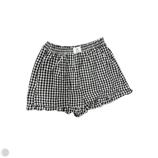 Shorts By Anrabess In Checkered Pattern, Size: 12