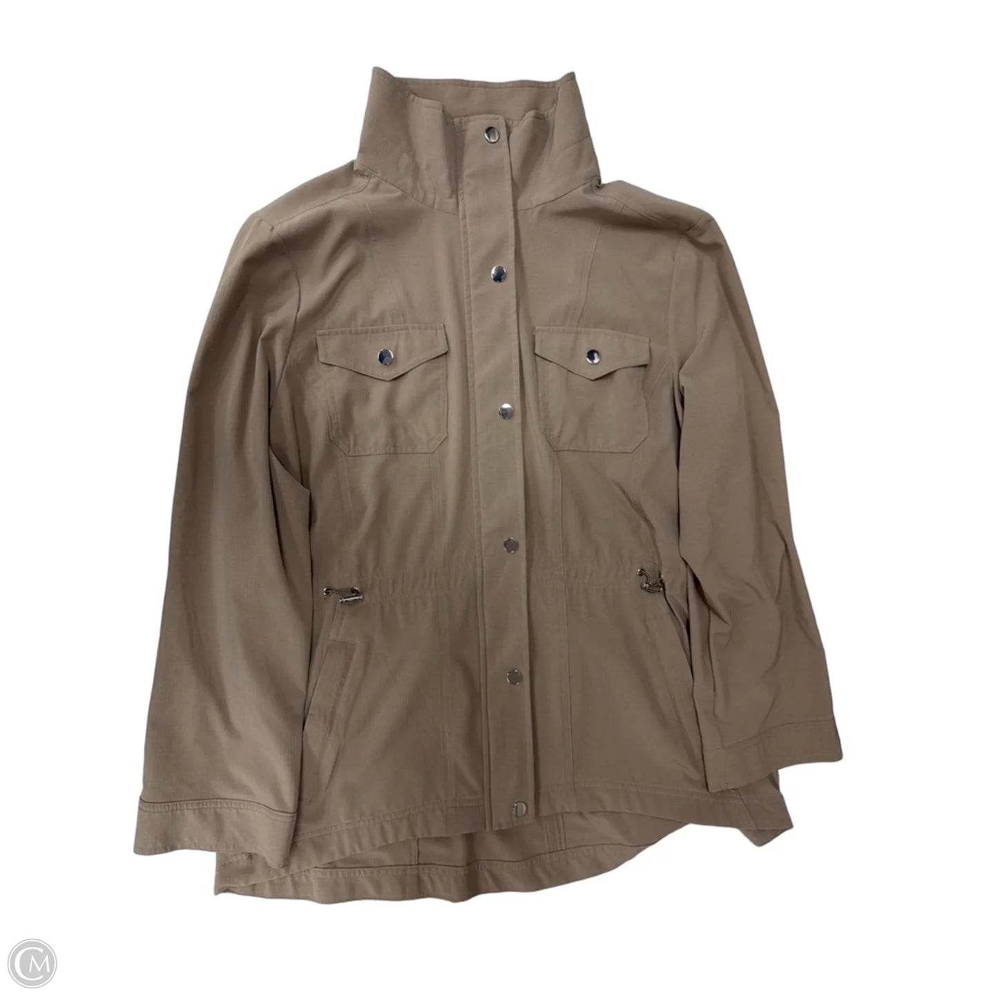 Jacket Other By Chicos In Brown, Size: Xl