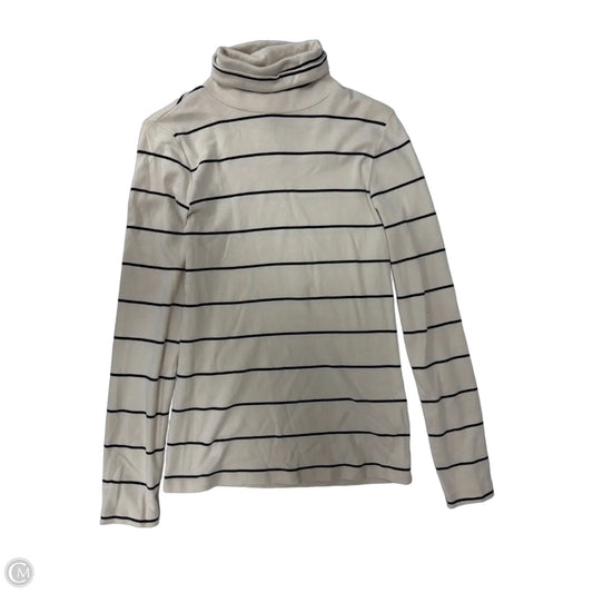 Top Long Sleeve By J. Crew In Striped Pattern, Size: M