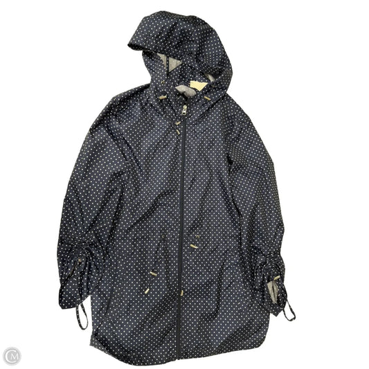 Jacket Windbreaker By Jones New York In Polkadot Pattern, Size: Xl