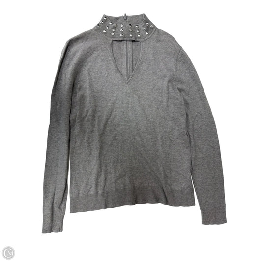 Top Long Sleeve By Michael By Michael Kors In Grey, Size: M