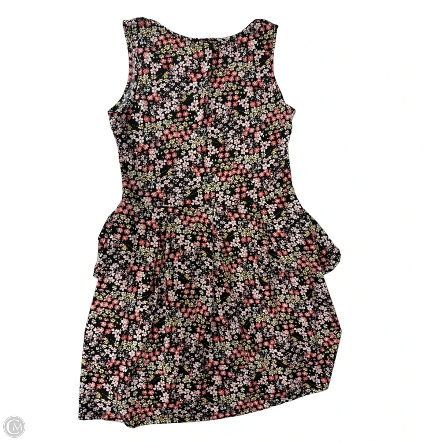Dress Casual Short By Clothes Mentor In Floral Print, Size: Xl