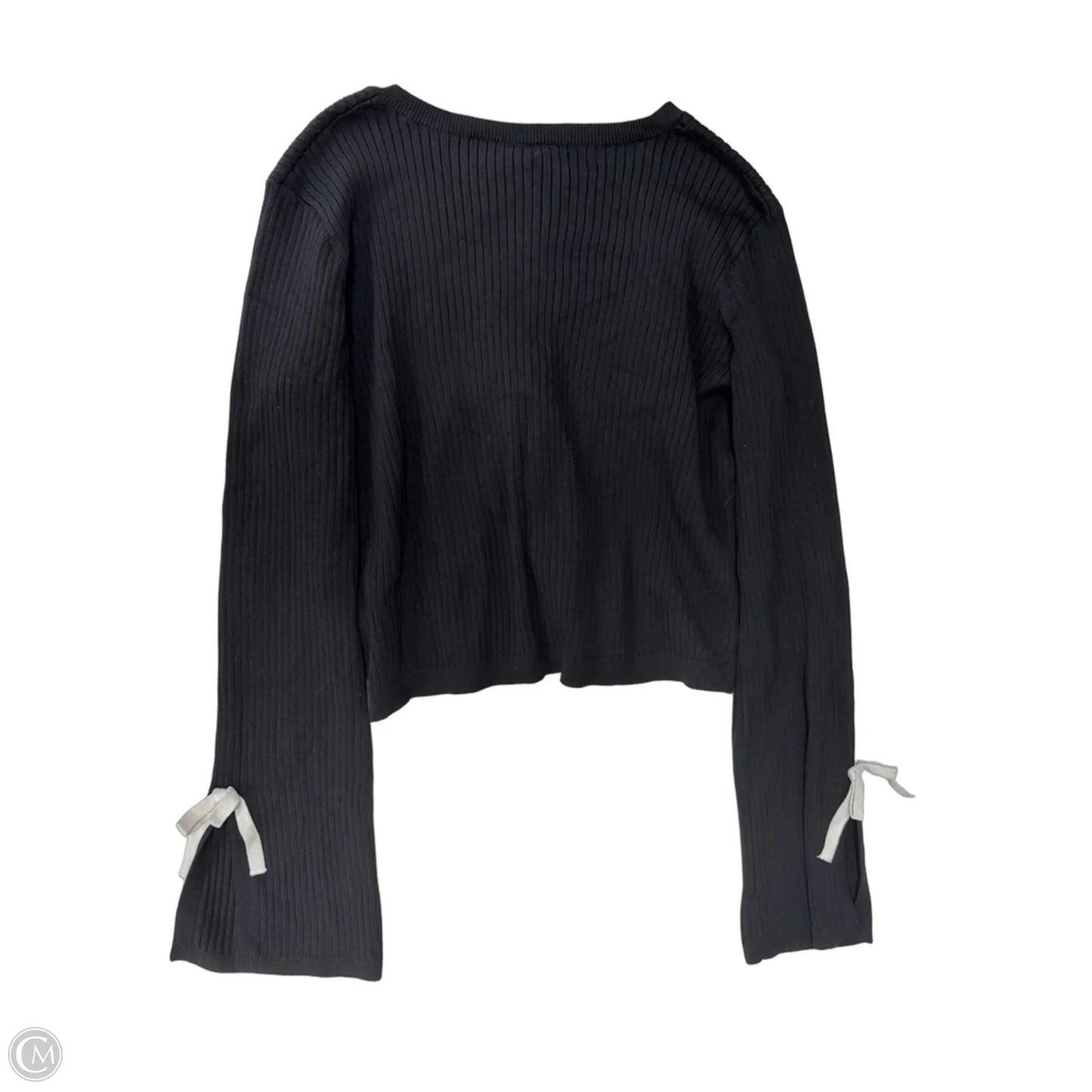 Top Long Sleeve By Express In Black, Size: Xl