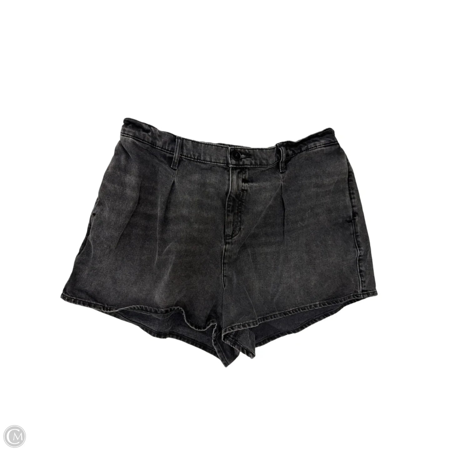 Shorts By Express In Black Denim, Size: 14