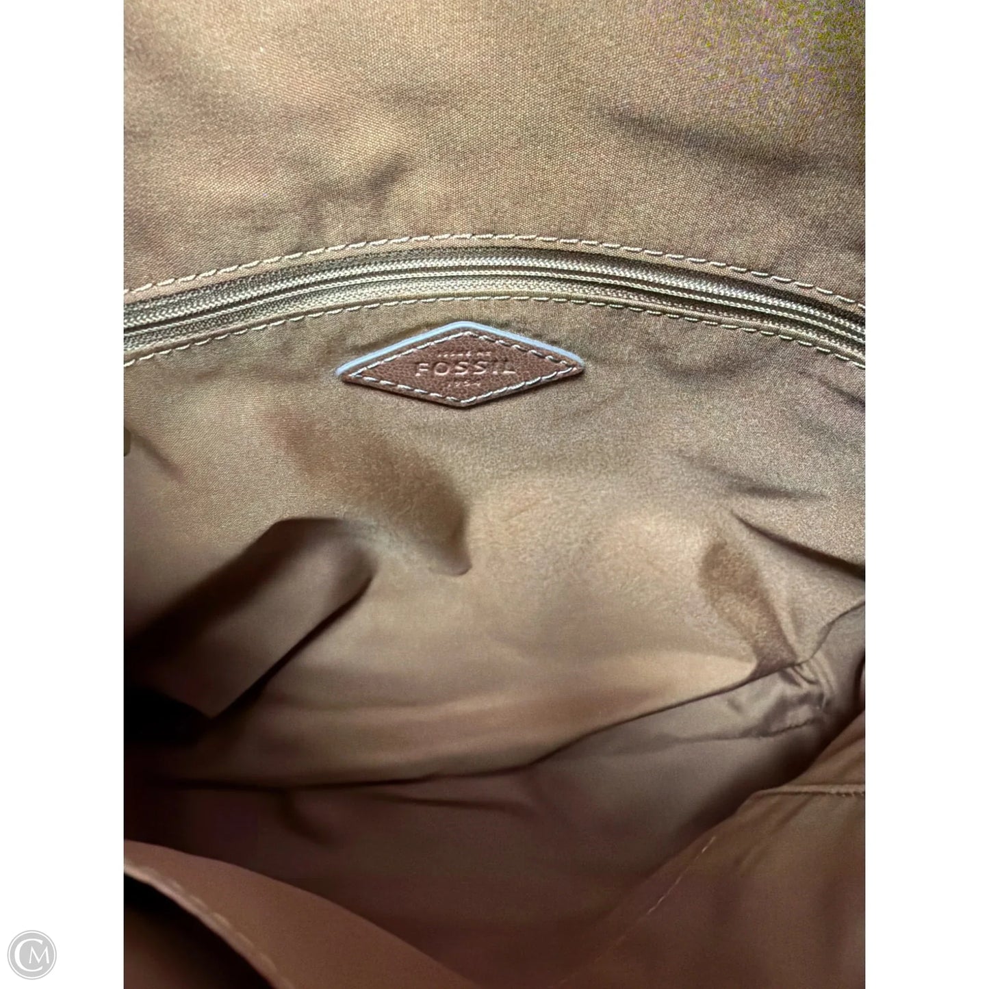 Backpack By Fossil, Size: Medium