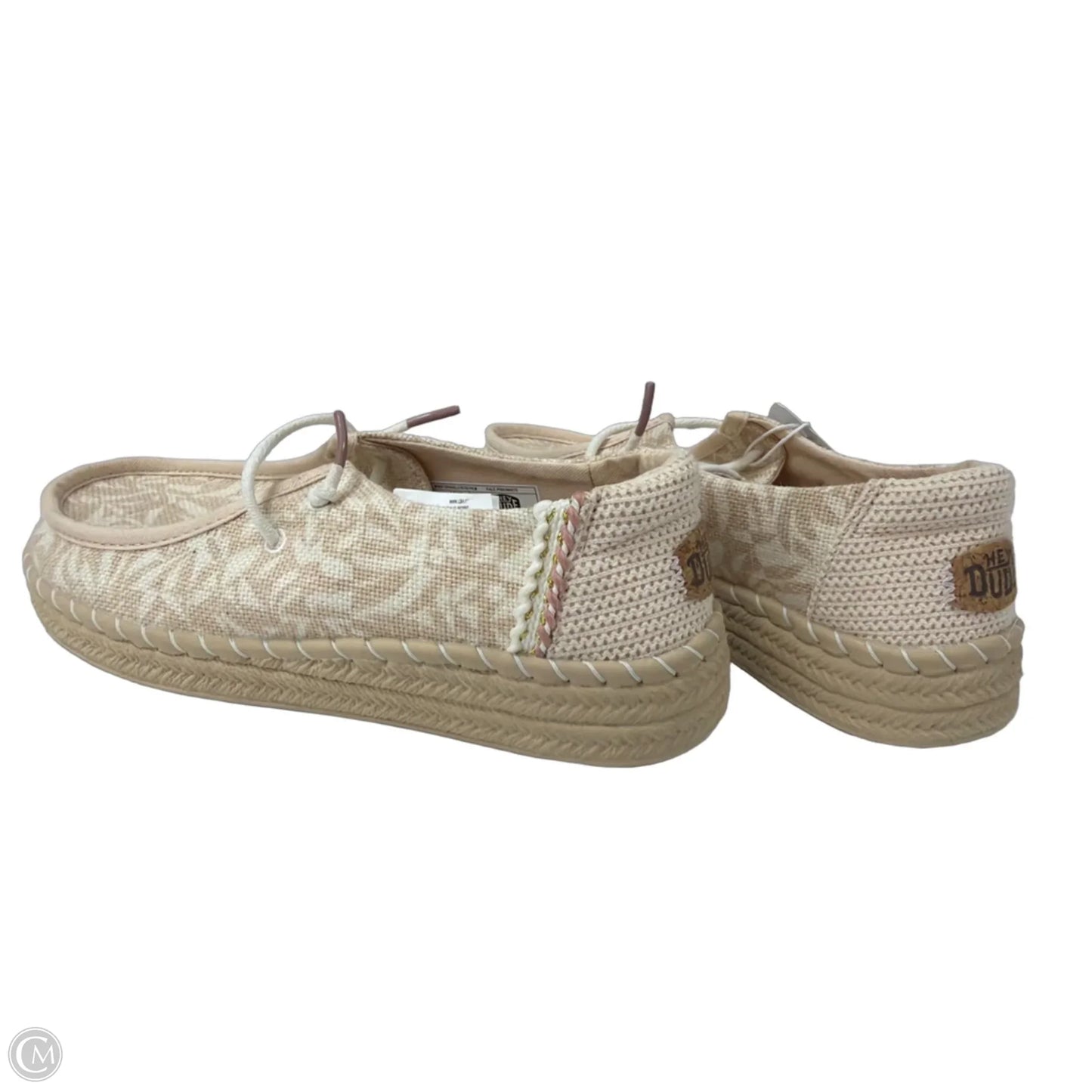 Shoes Flats By Hey Dude In Brown, Size: 7