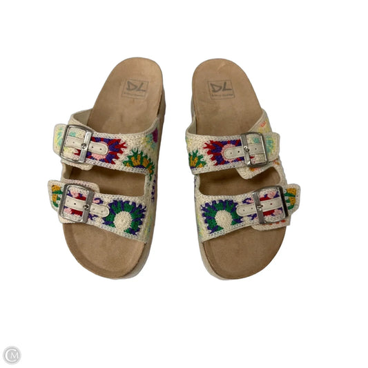 Sandals Flats By Dirty Laundry In Multi-colored, Size: 8