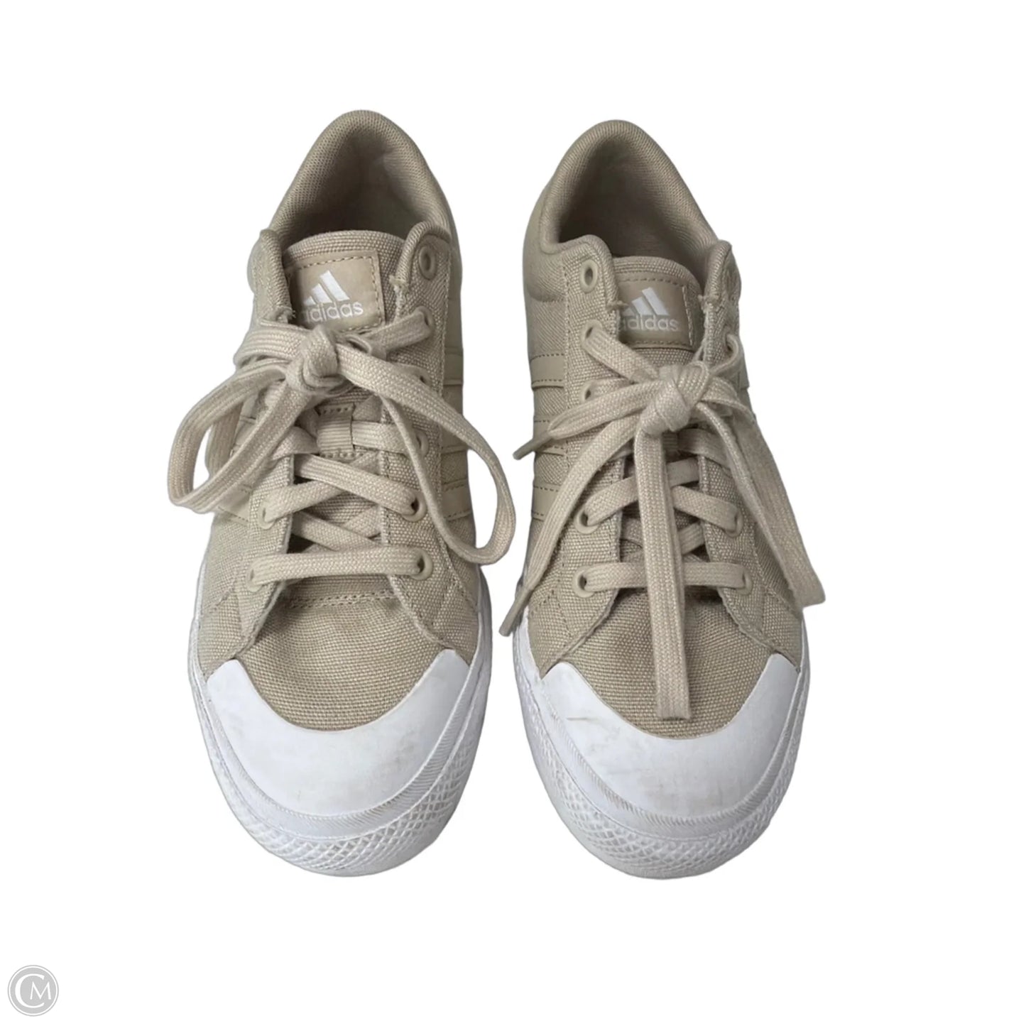Shoes Sneakers By Adidas In Brown, Size: 7