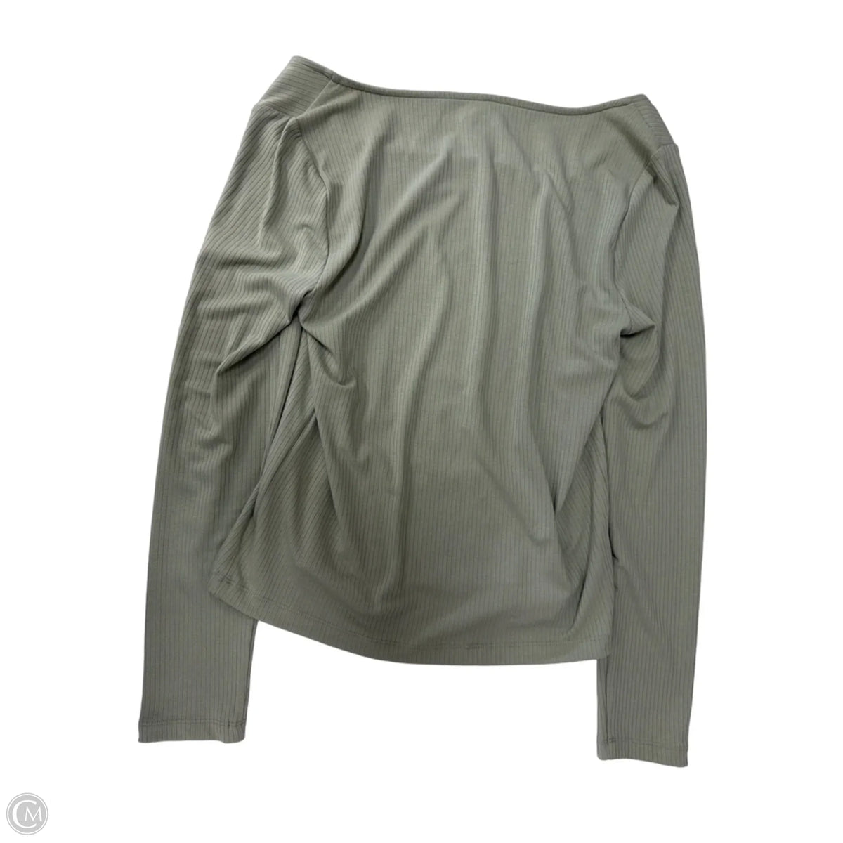 Top Long Sleeve By Loft In Green, Size: L