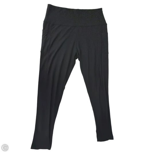 Athletic Leggings By Clothes Mentor In Black, Size: 1x