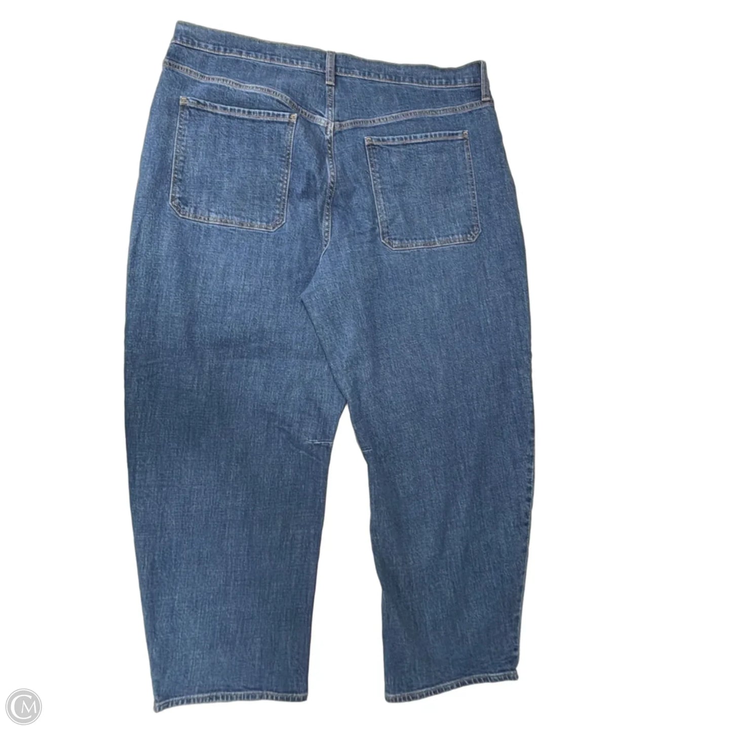 Jeans Wide Leg By Old Navy In Blue Denim, Size: 18