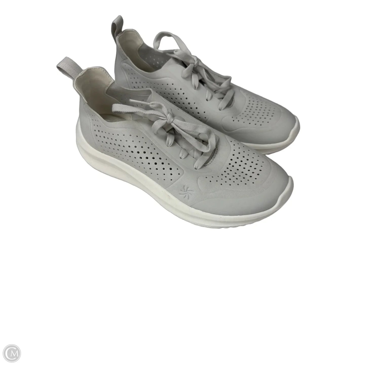 Shoes Sneakers By Clarks In Grey, Size: 8