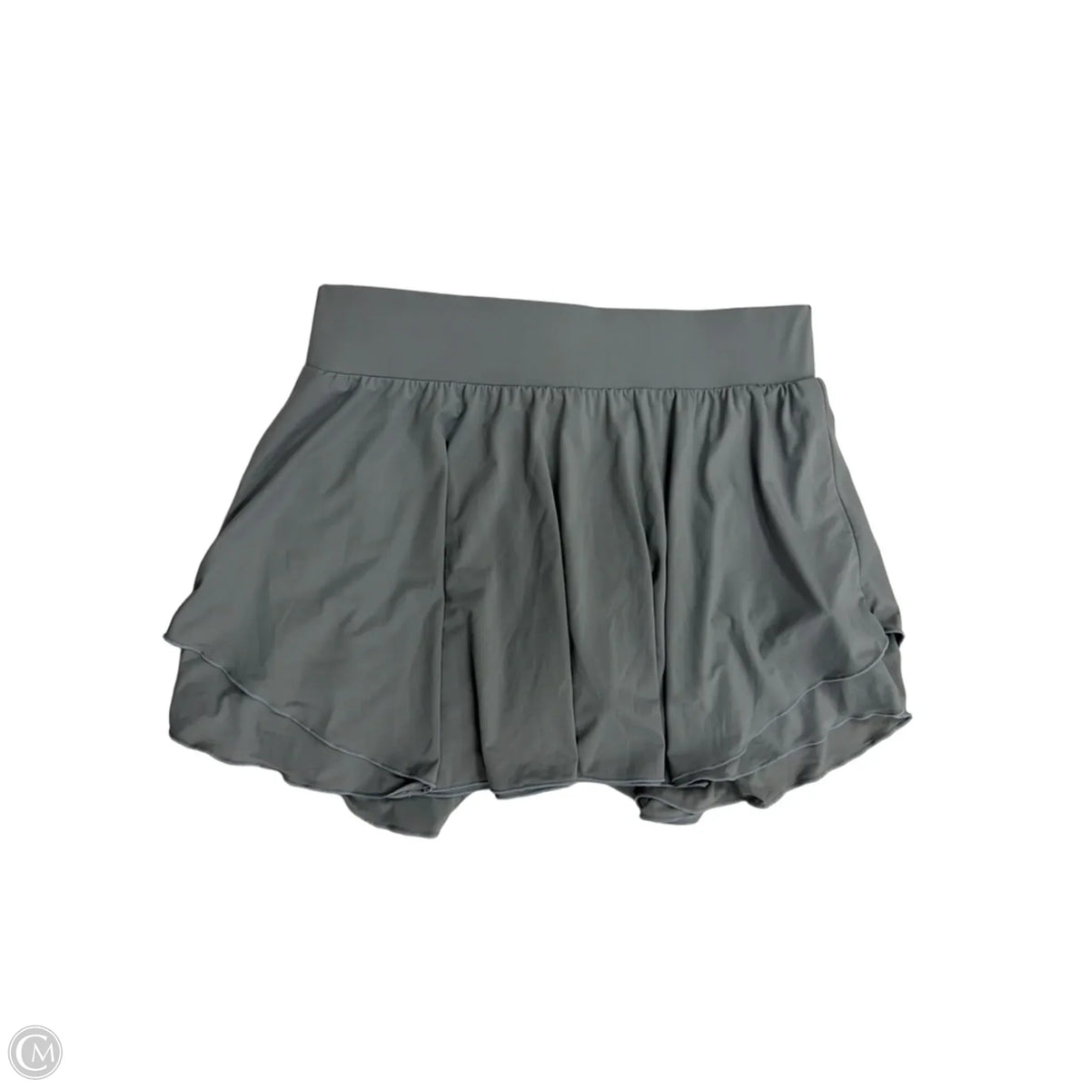 Athletic Skort By Clothes Mentor In Grey, Size: L