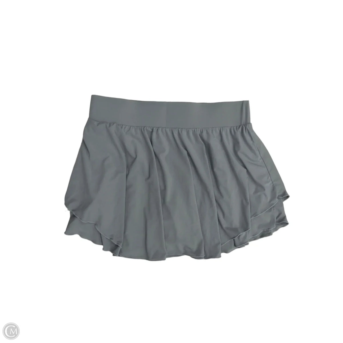 Athletic Skort By Clothes Mentor In Grey, Size: L