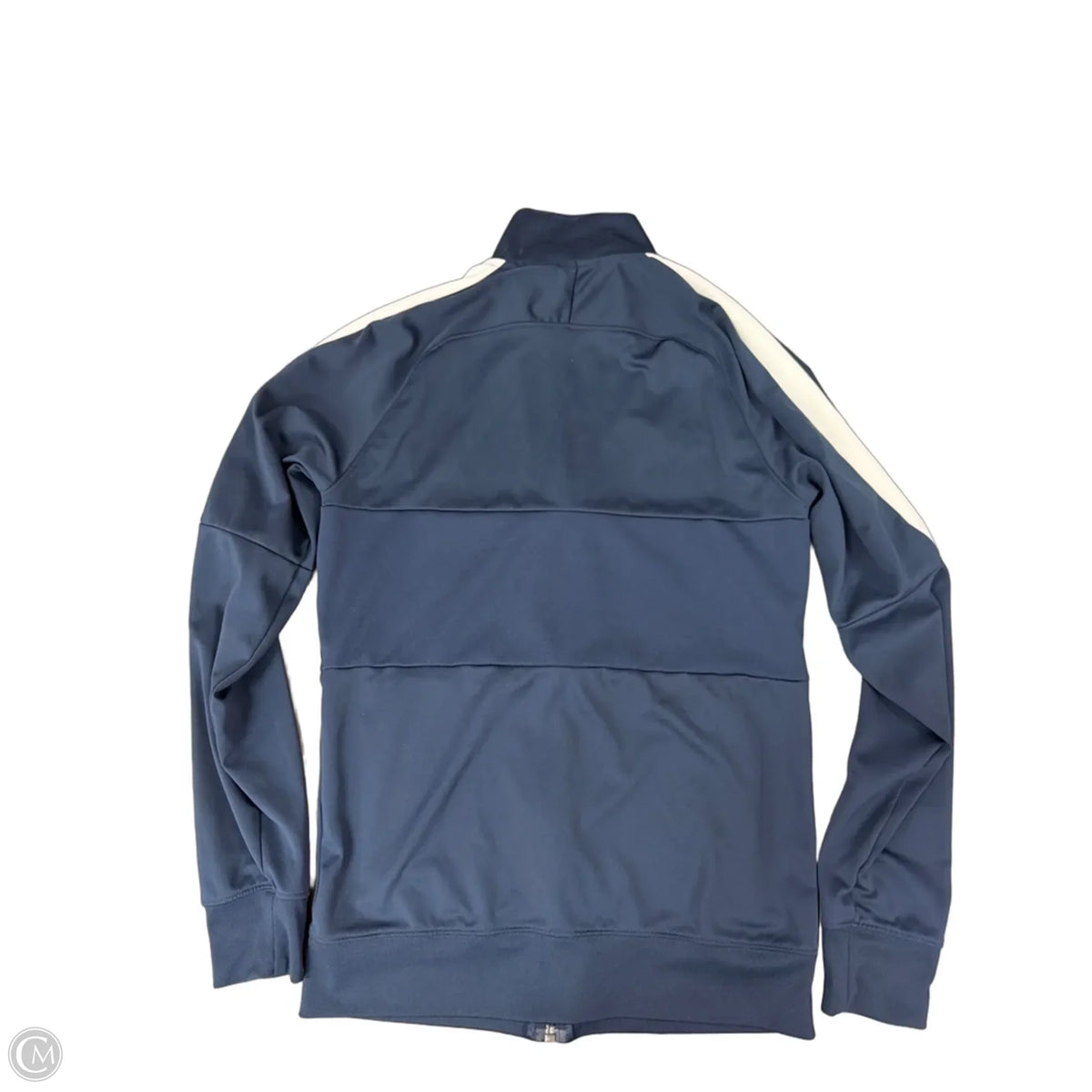 Athletic Jacket By Nike Apparel In Navy, Size: S