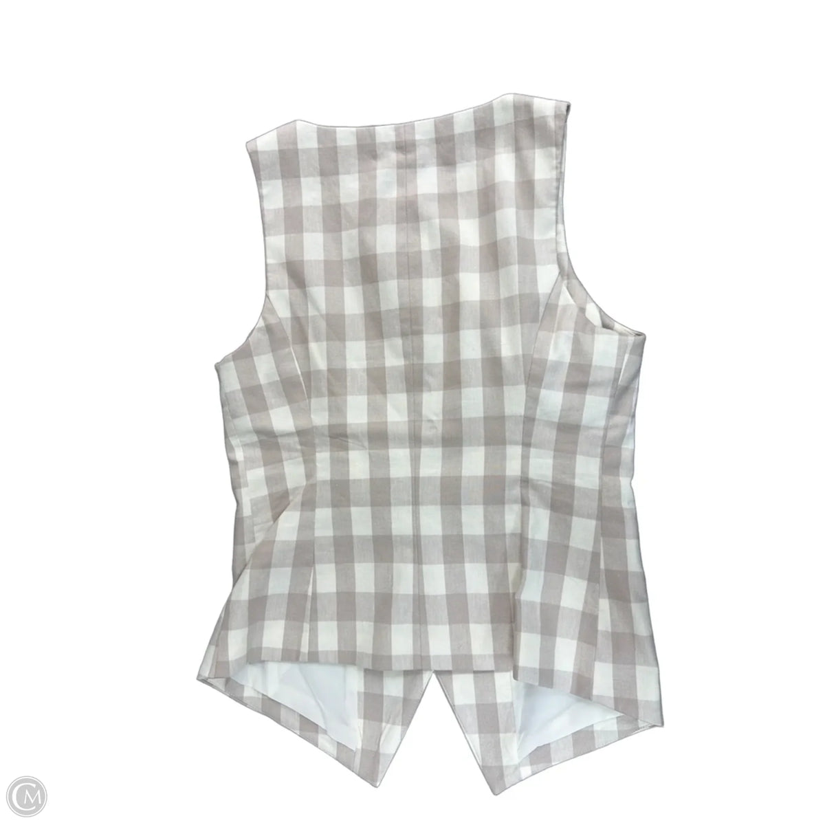 Vest Other By Express In Checkered Pattern, Size: S