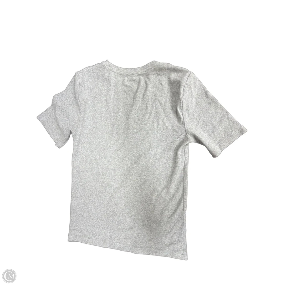 Top Short Sleeve Basic By Gap In Grey, Size: M
