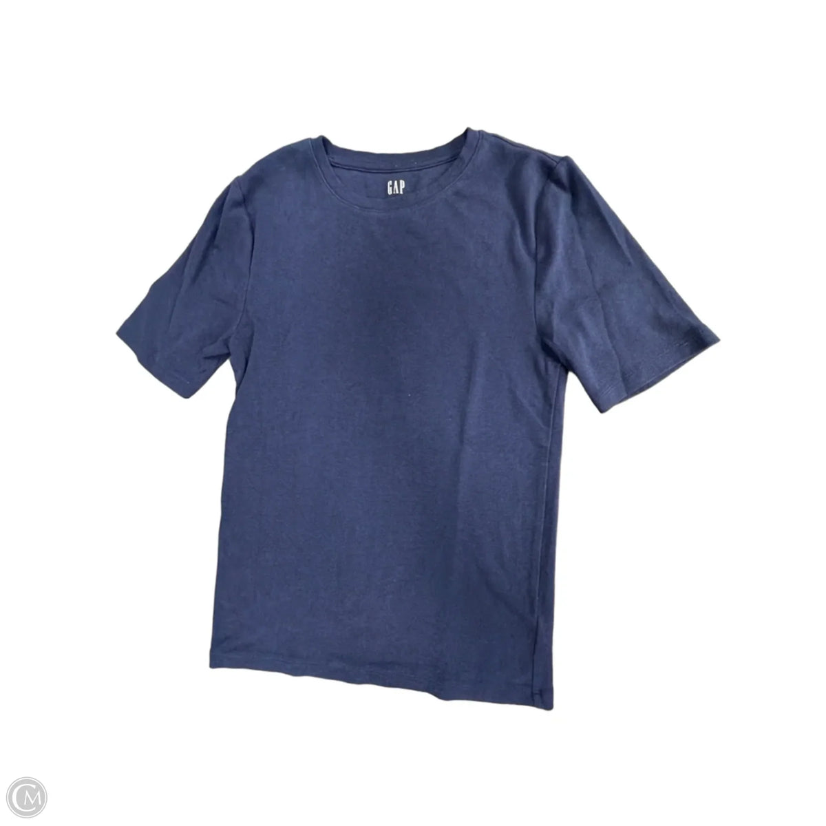 Top Short Sleeve Basic By Gap In Navy, Size: M