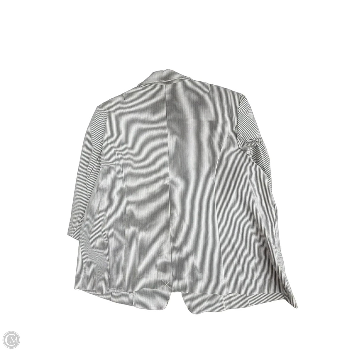 Blazer By Cato In Striped Pattern, Size: 2x