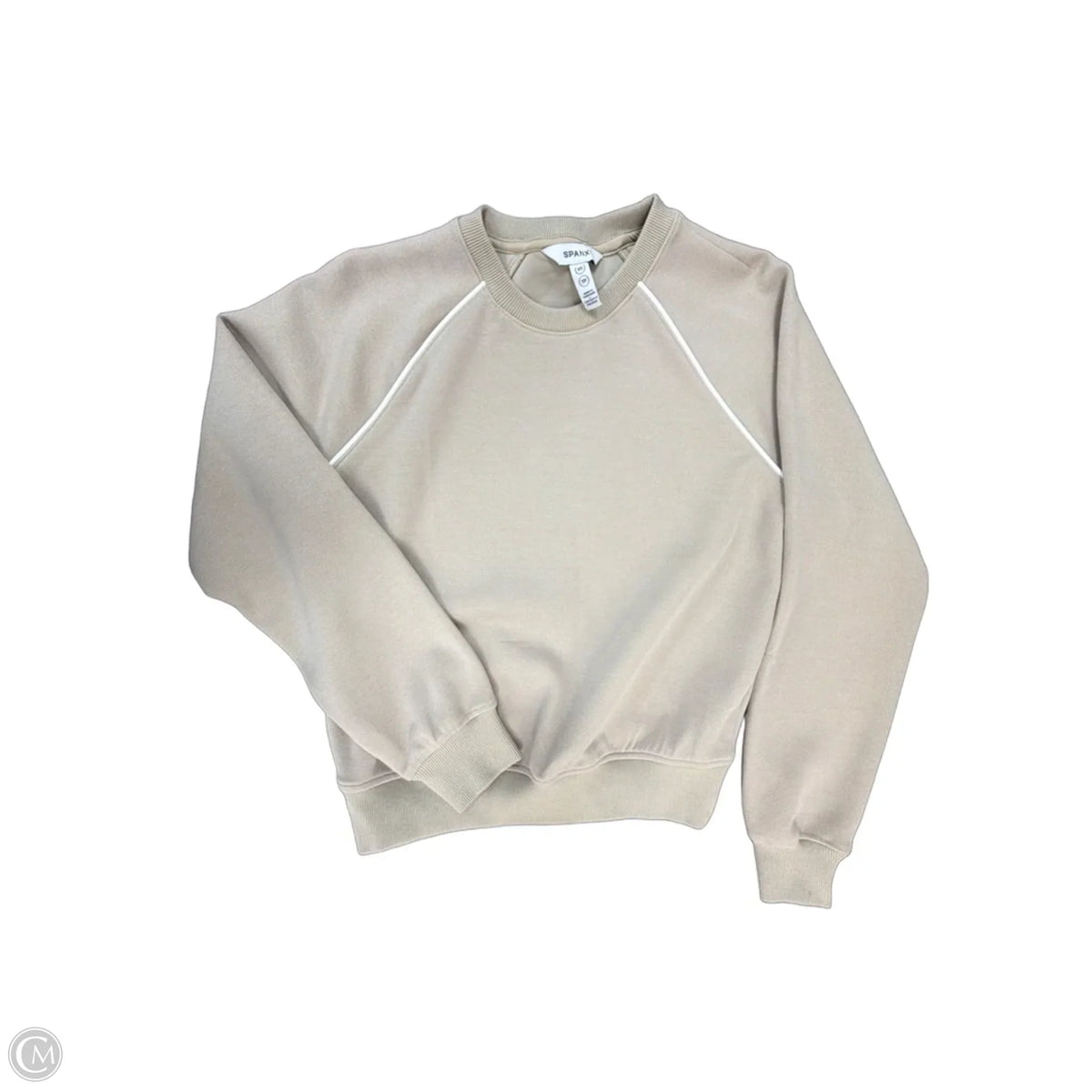 Top Long Sleeve By Spanx In Brown, Size: Xs