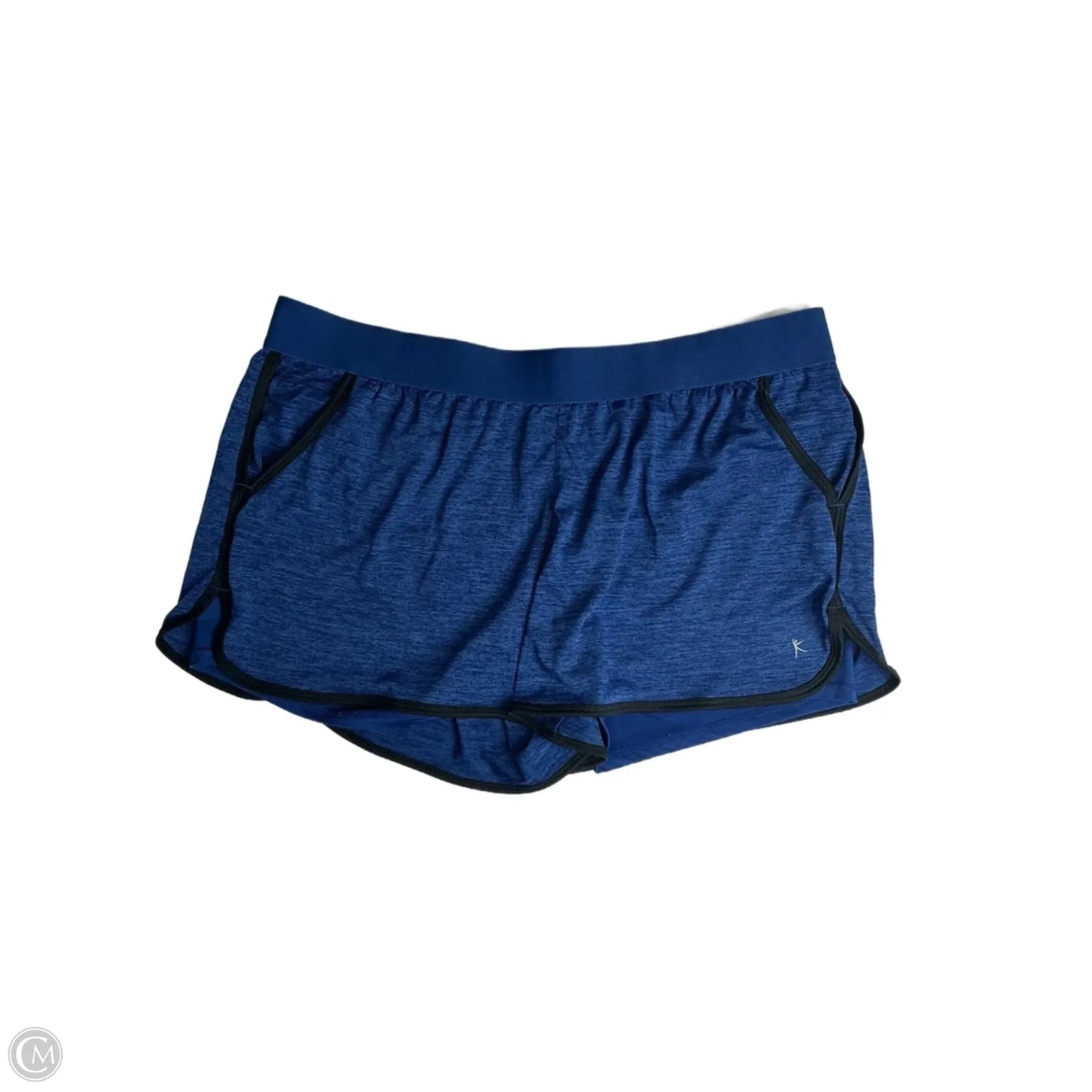 Athletic Shorts By Danskin Now In Blue, Size: 1x
