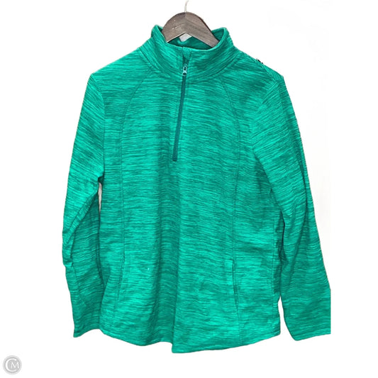 Sweatshirt Collar By St Johns Bay In Green, Size: L