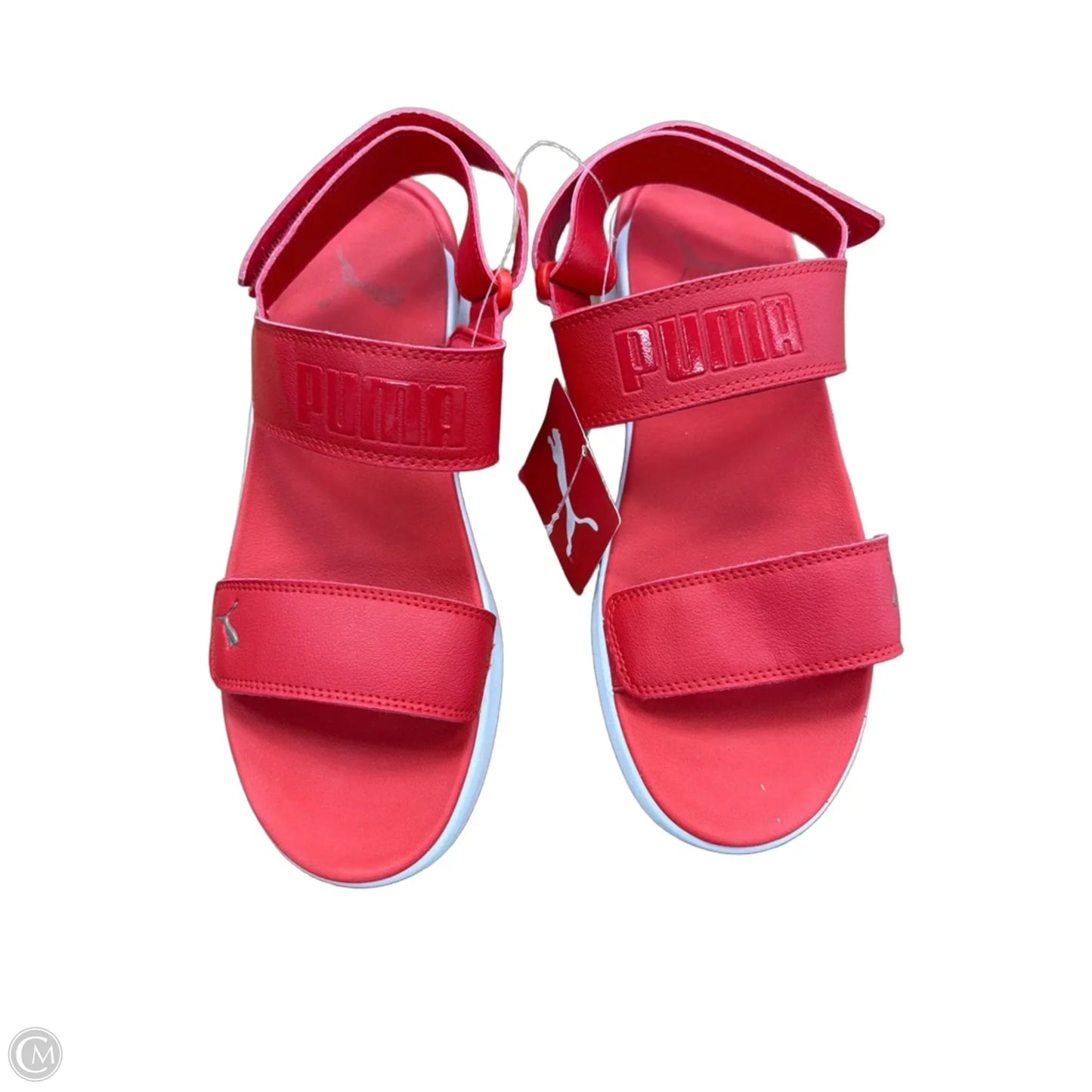 Sandals Flats By Puma In Red, Size: 8