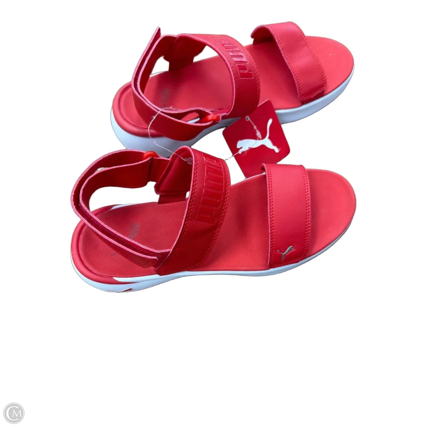 Sandals Flats By Puma In Red, Size: 8