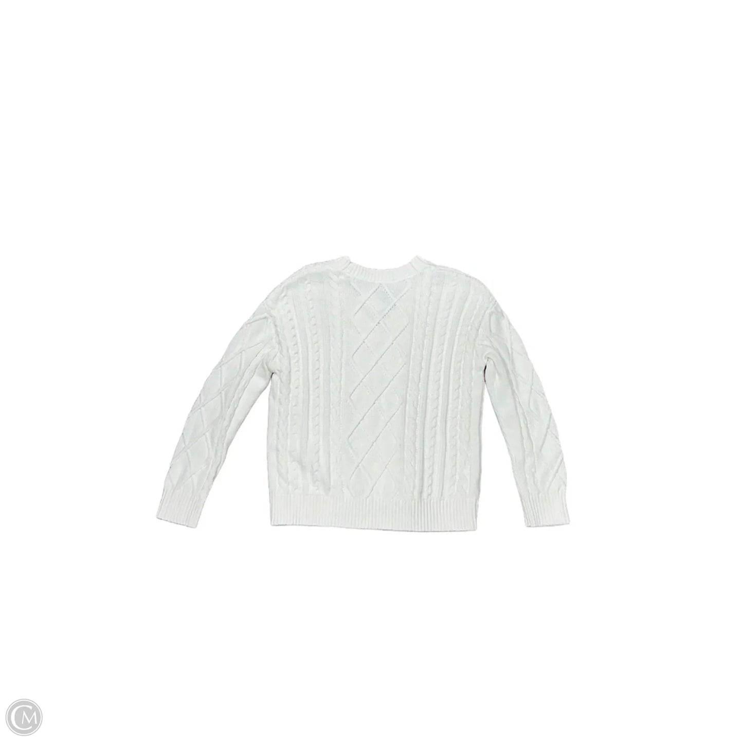 Sweater By Loft In Cream, Size: S