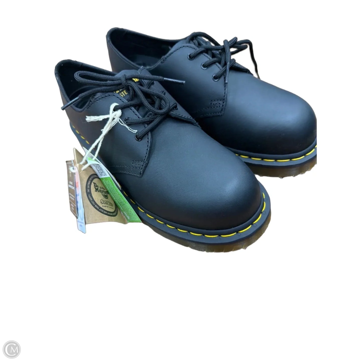 Shoes Flats By Dr Martens In Black, Size: 10