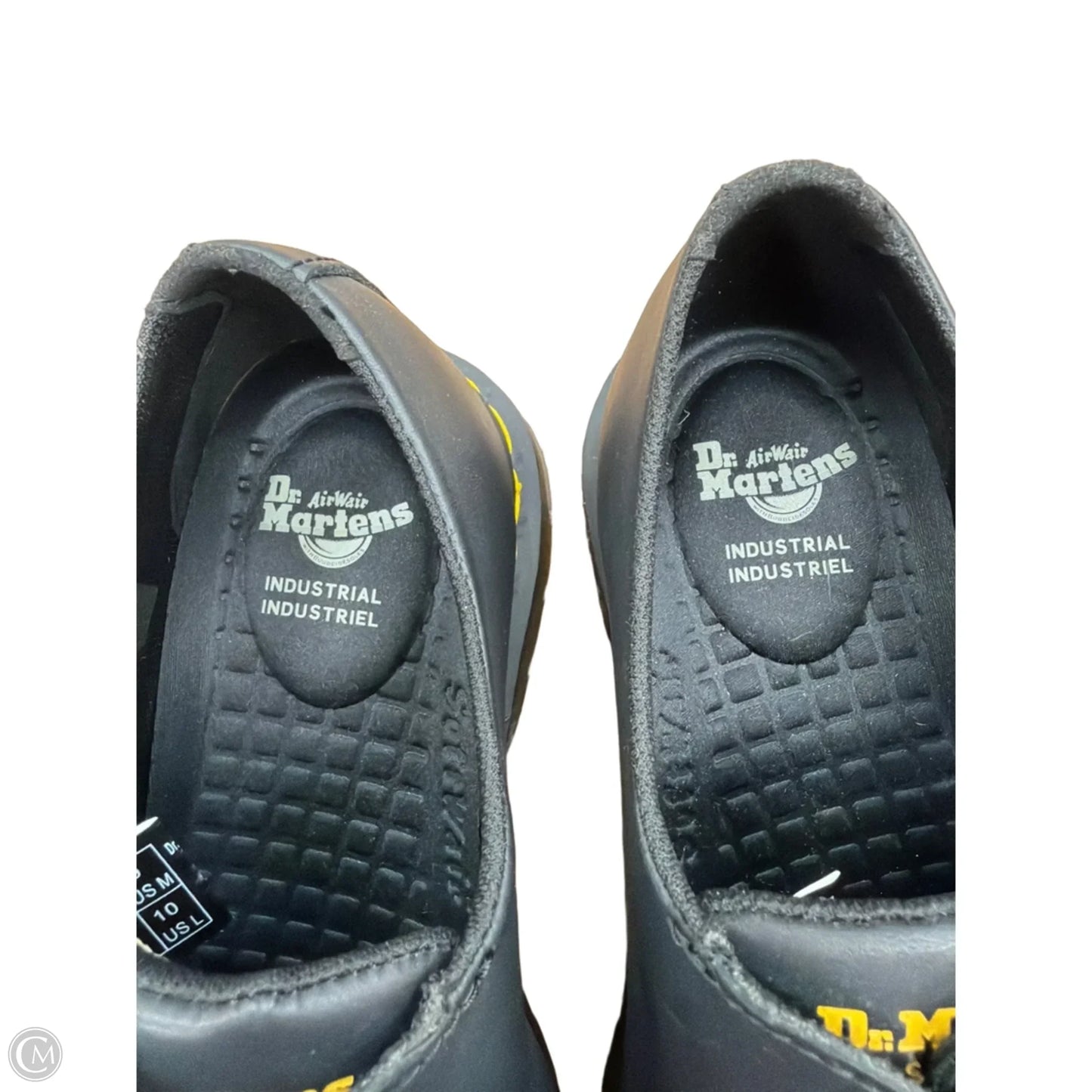 Shoes Flats By Dr Martens In Black, Size: 10