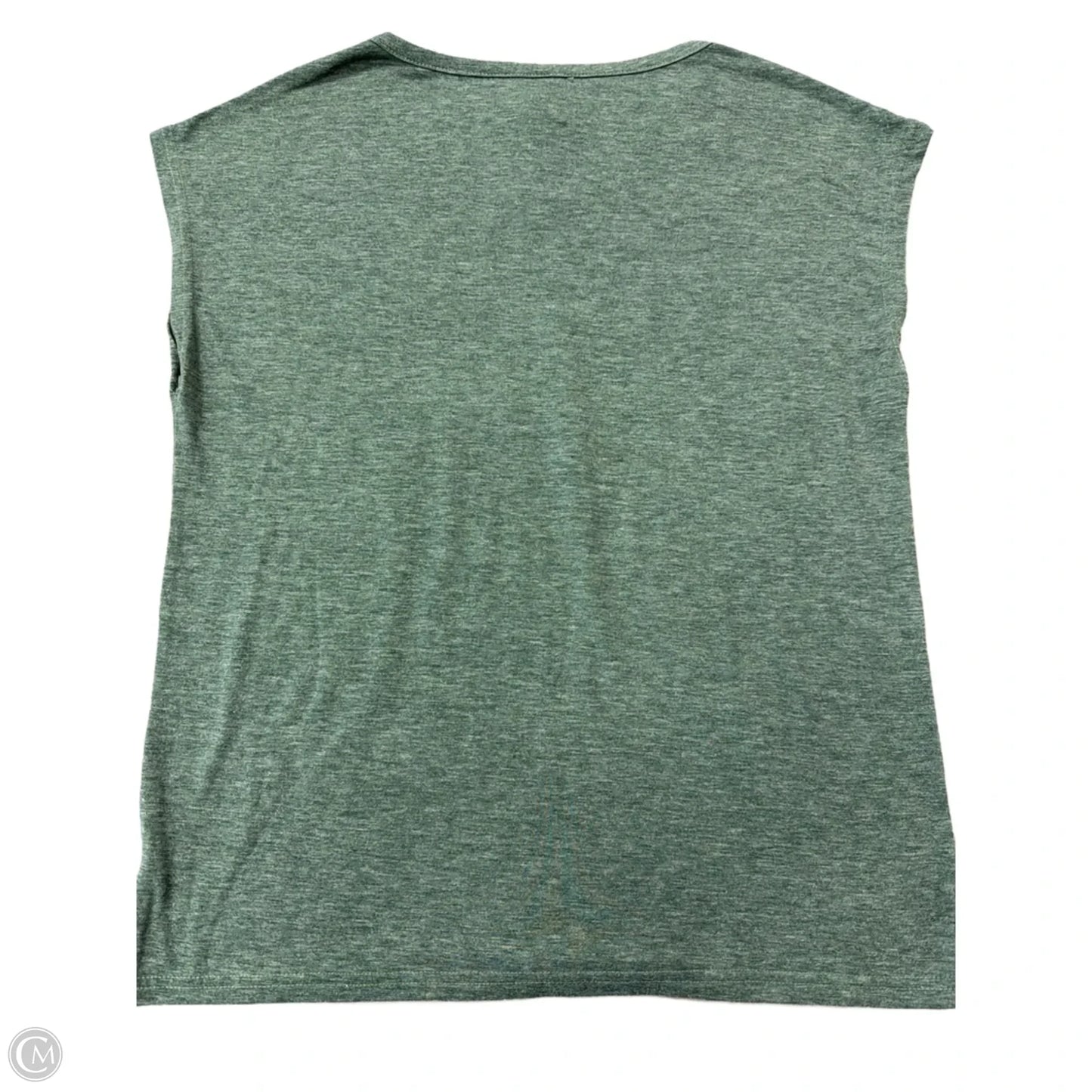 Top Sleeveless By Clothes Mentor In Green, Size: L