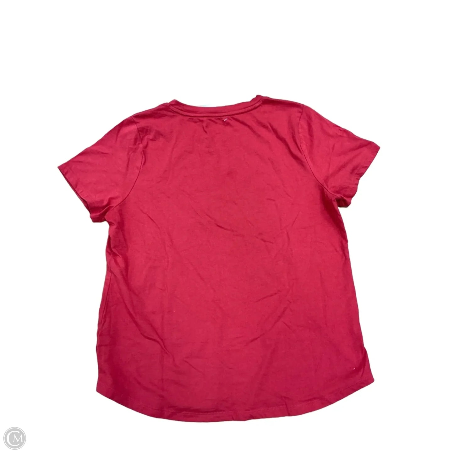 Top Short Sleeve Basic By Felina In Pink, Size: L