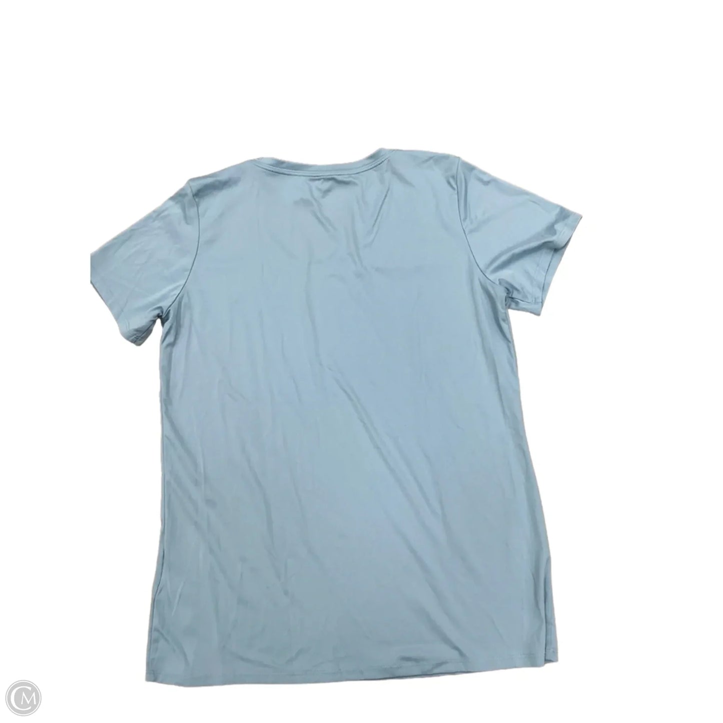Athletic Top Short Sleeve By Nike Apparel In Blue, Size: M