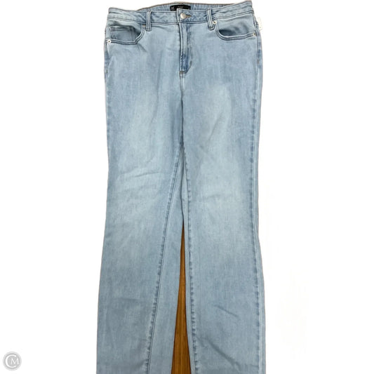 Jeans Straight By Members Mark In Blue Denim, Size: 8