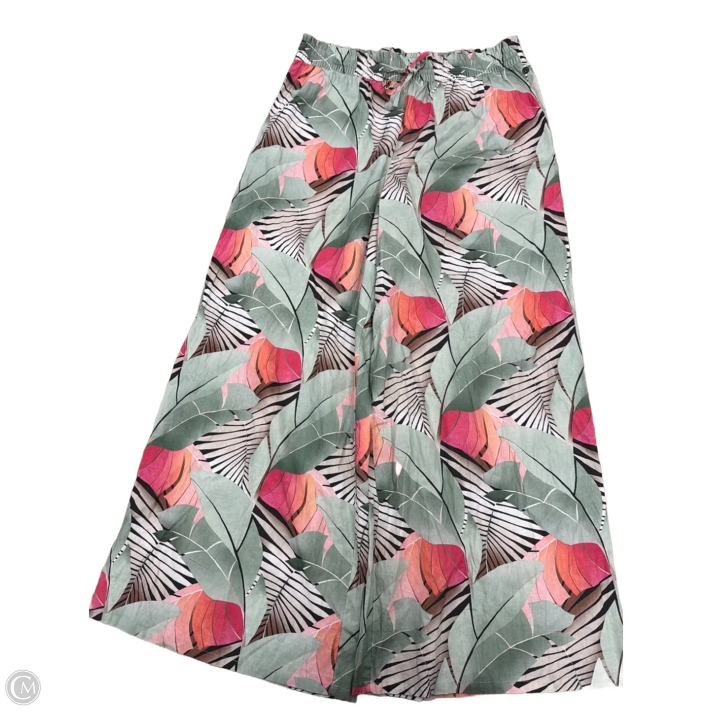 Pants Wide Leg By Calia In Tropical Print, Size: M