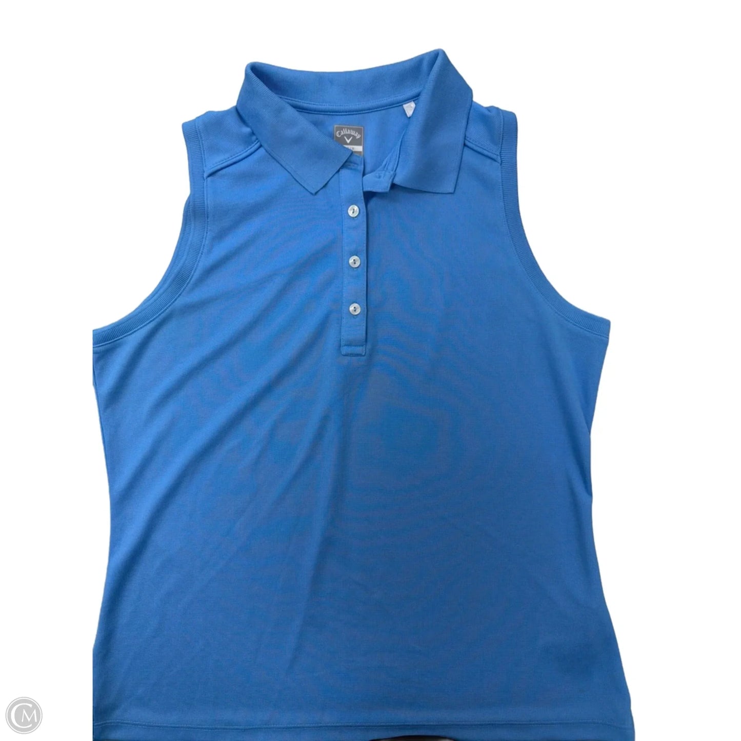 Athletic Tank Top By Callaway In Blue, Size: L