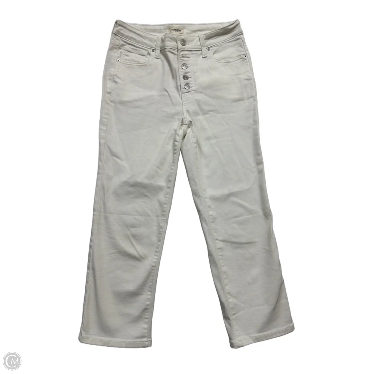 Jeans Straight By Maurices In White, Size: 8