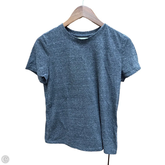 Top Short Sleeve Basic By Maurices In Grey, Size: M