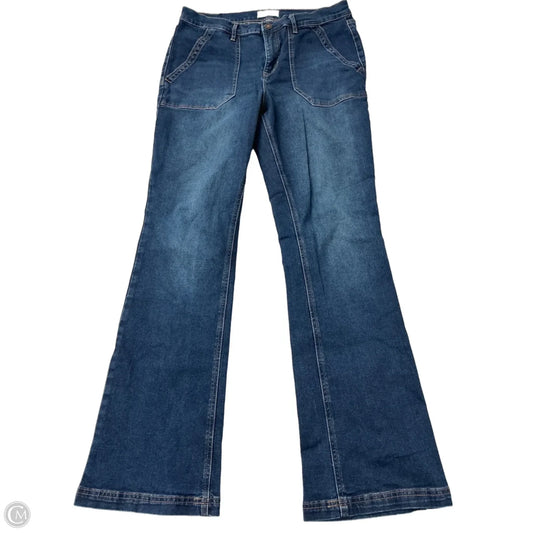 Jeans Boot Cut By Nicole By Nicole Miller In Blue Denim, Size: 10