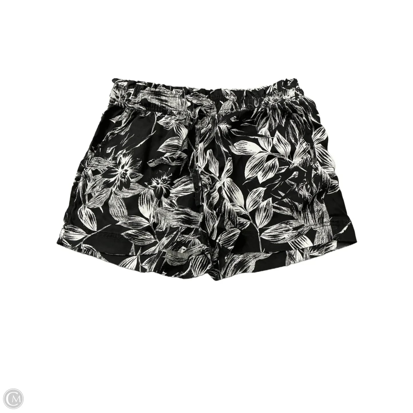 Shorts By C And C In Black & White, Size: M