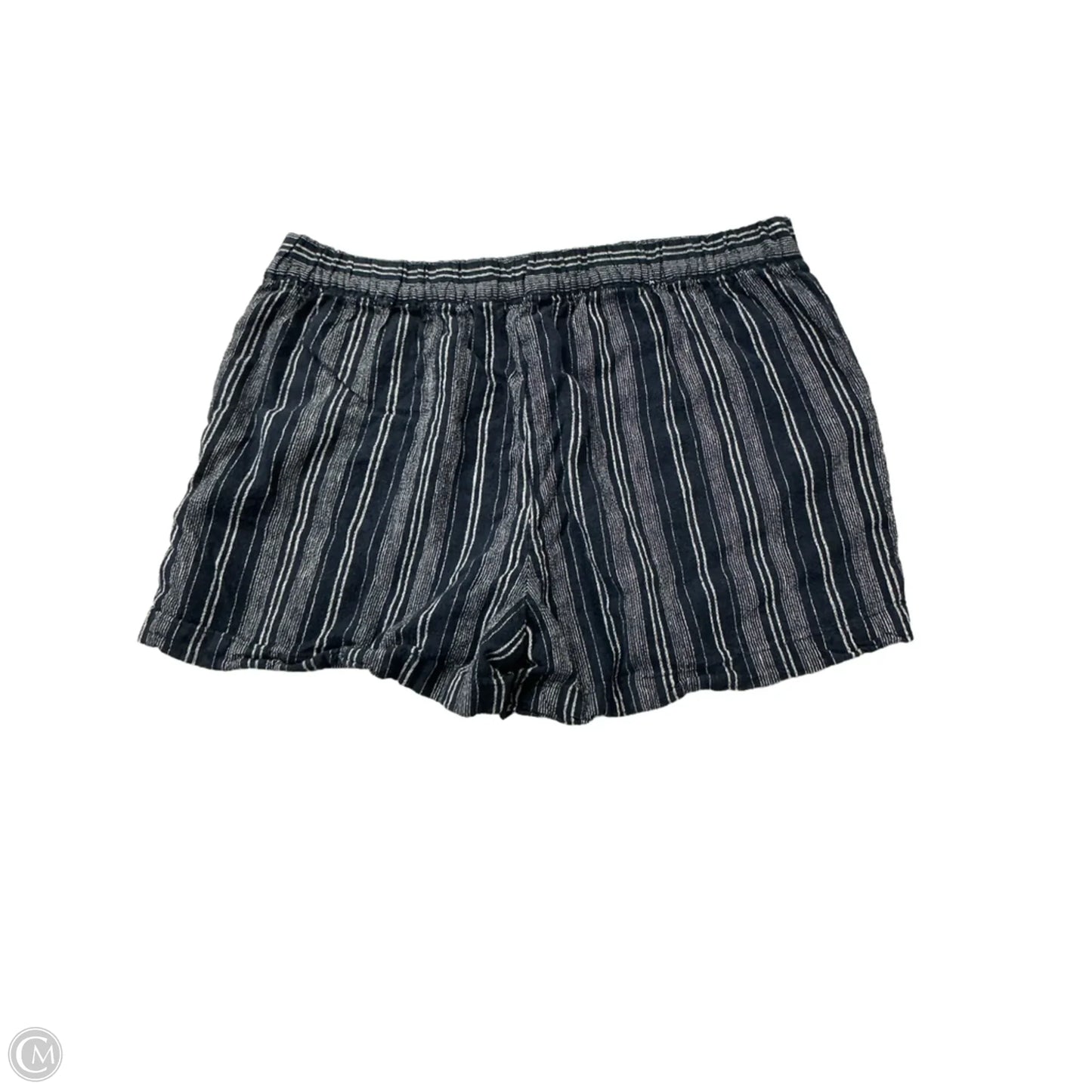 Shorts By Ellen Tracy In Navy, Size: M