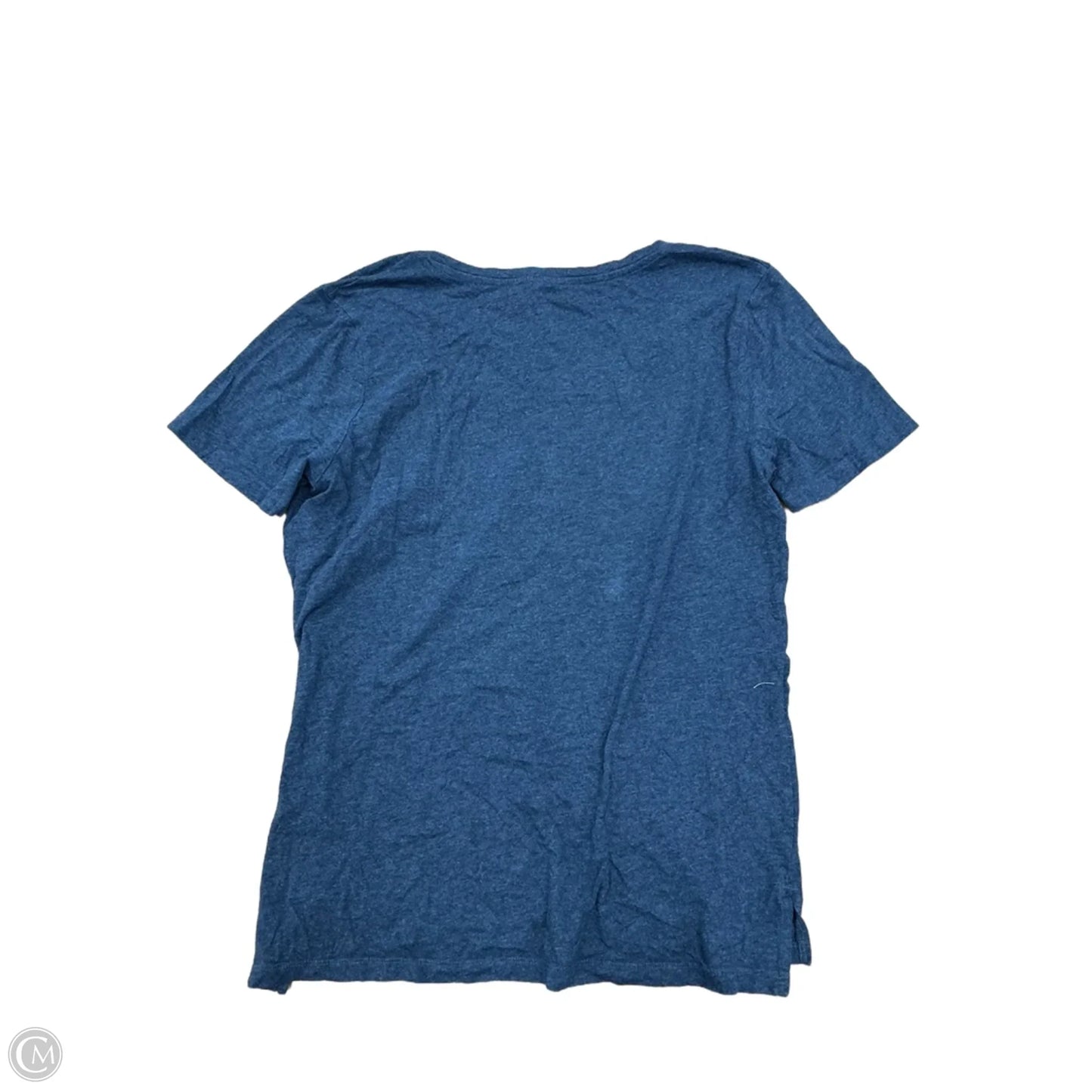 Top Short Sleeve Basic By Eddie Bauer In Blue, Size: L