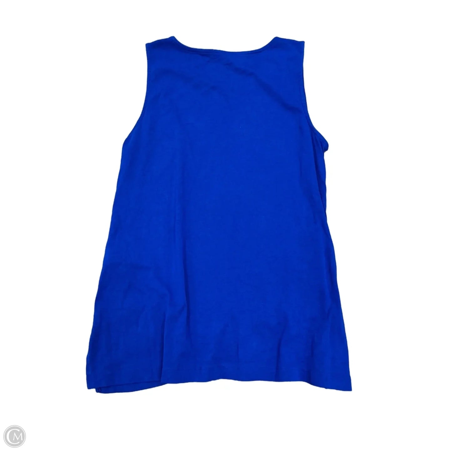 Tank Top By Chicos In Blue, Size: Lp