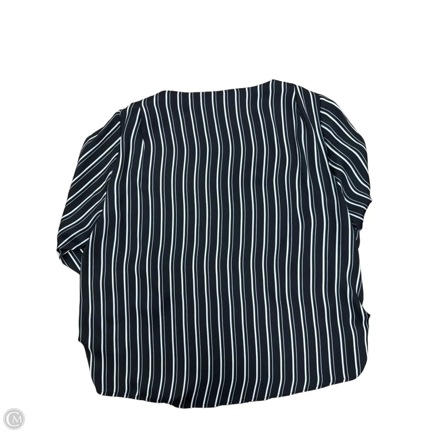 Top Long Sleeve By T Tahari In Striped Pattern, Size: L