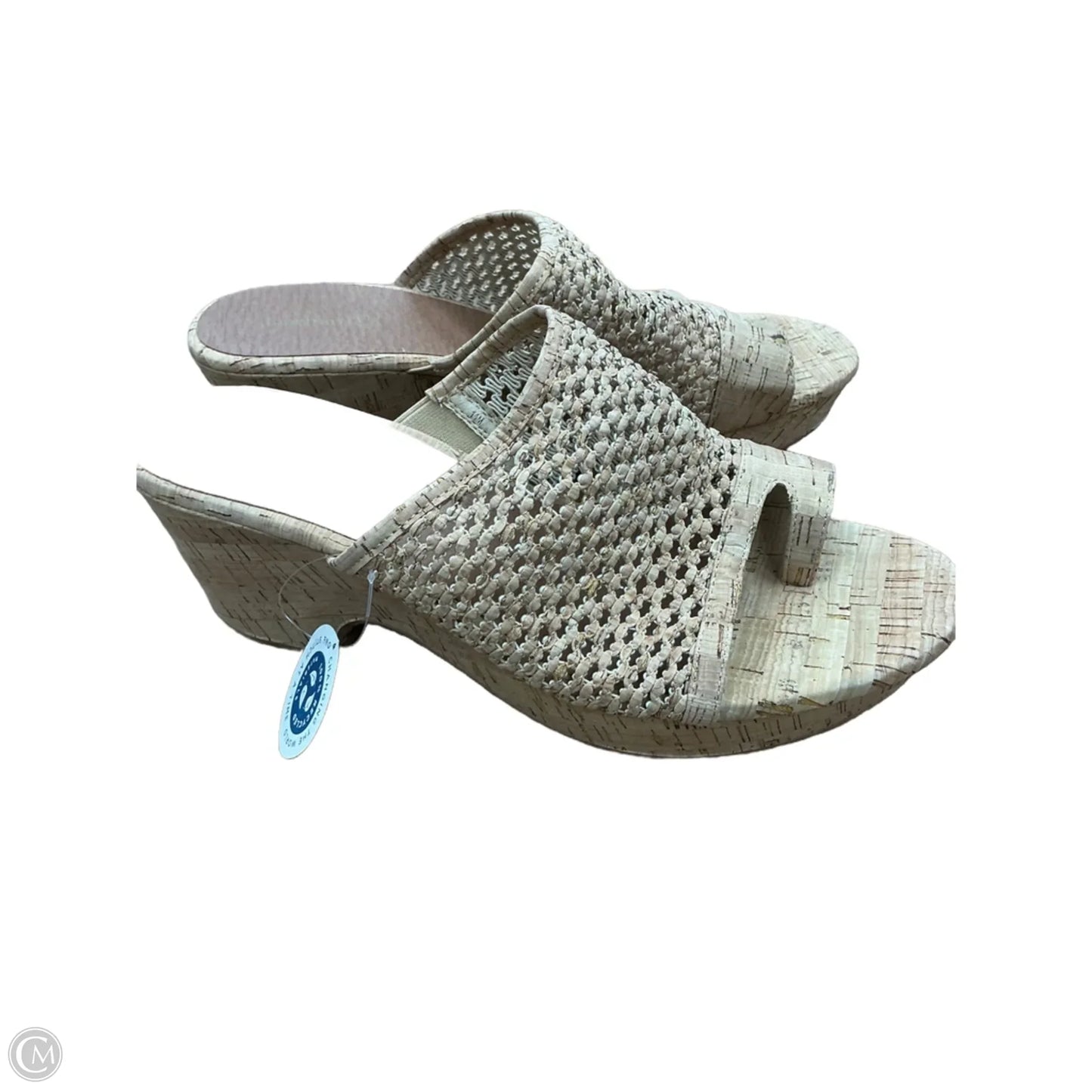 Sandals Heels Platform By Bare Traps In Tan, Size: 11