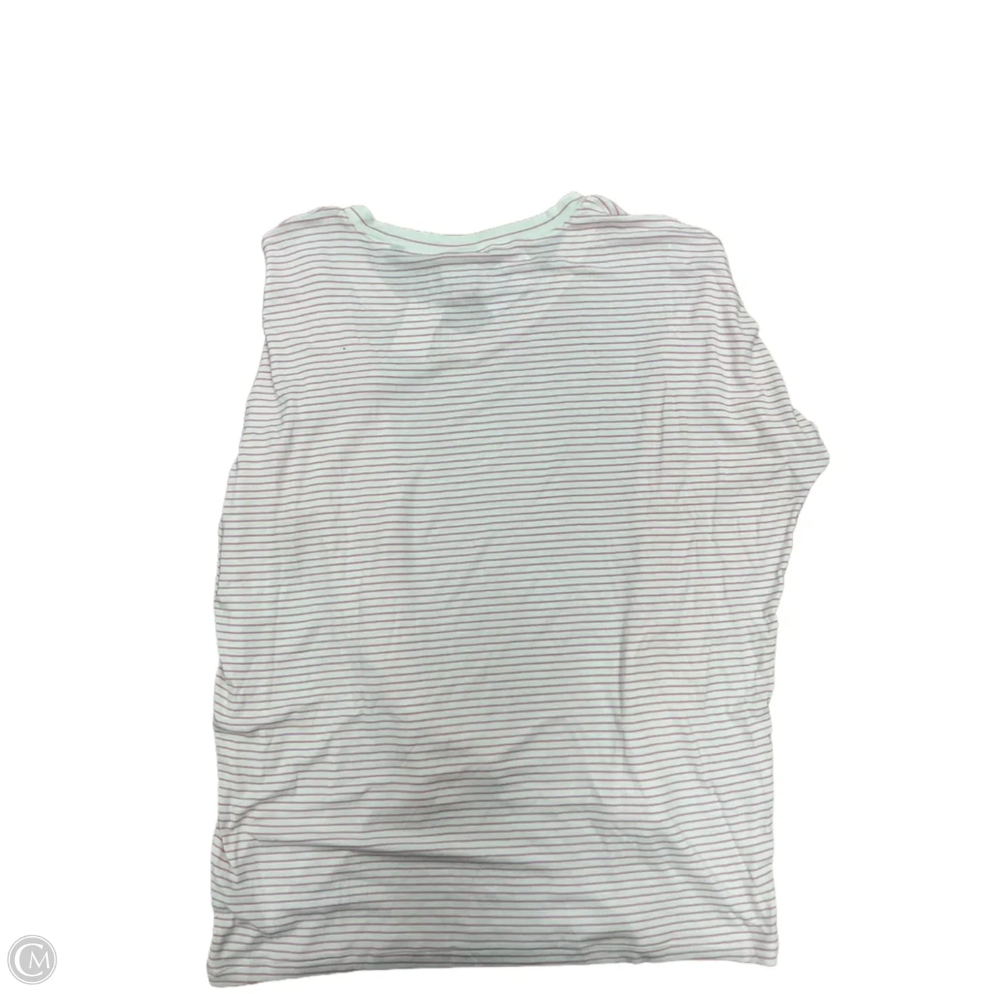 Top Long Sleeve By Cabi In Striped Pattern, Size: L